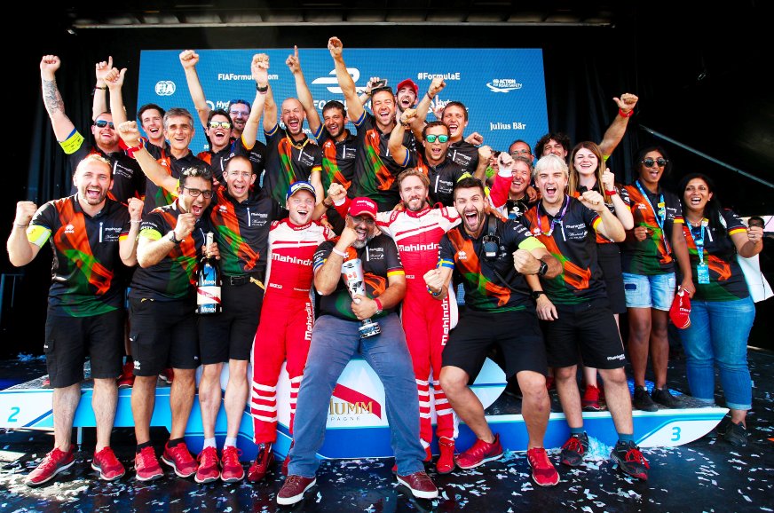 Mahindra secures third in 2016-17 Formula E championship